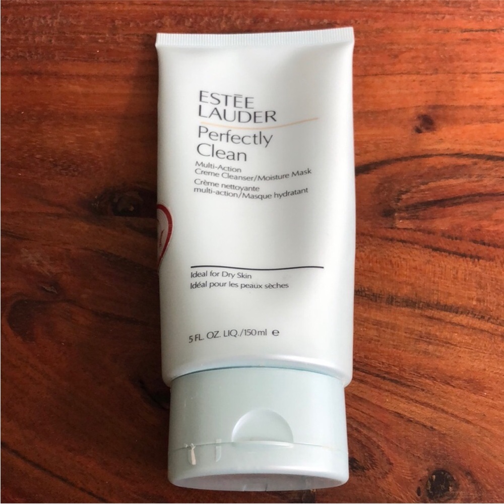 ESTEE LAUDER Perfectly Clean Multi-Action Creme Cleanser/Moisture Mask Preowned